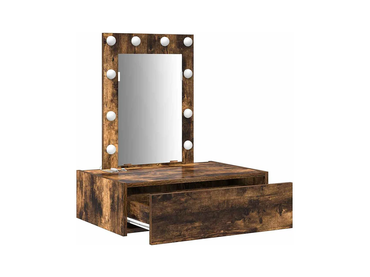 Table de Toilette Marron 60 x 40 x 70 cm Bois d'ingénierie