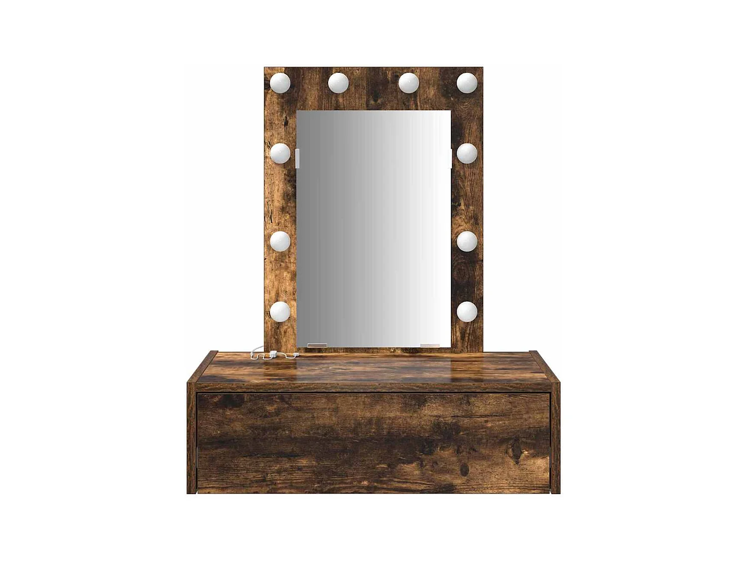 Table de Toilette Marron 60 x 40 x 70 cm Bois d'ingénierie