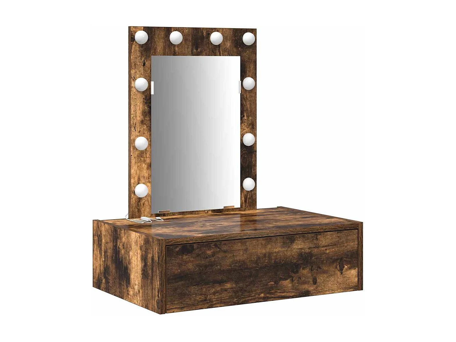 Table de Toilette Marron 60 x 40 x 70 cm Bois d'ingénierie