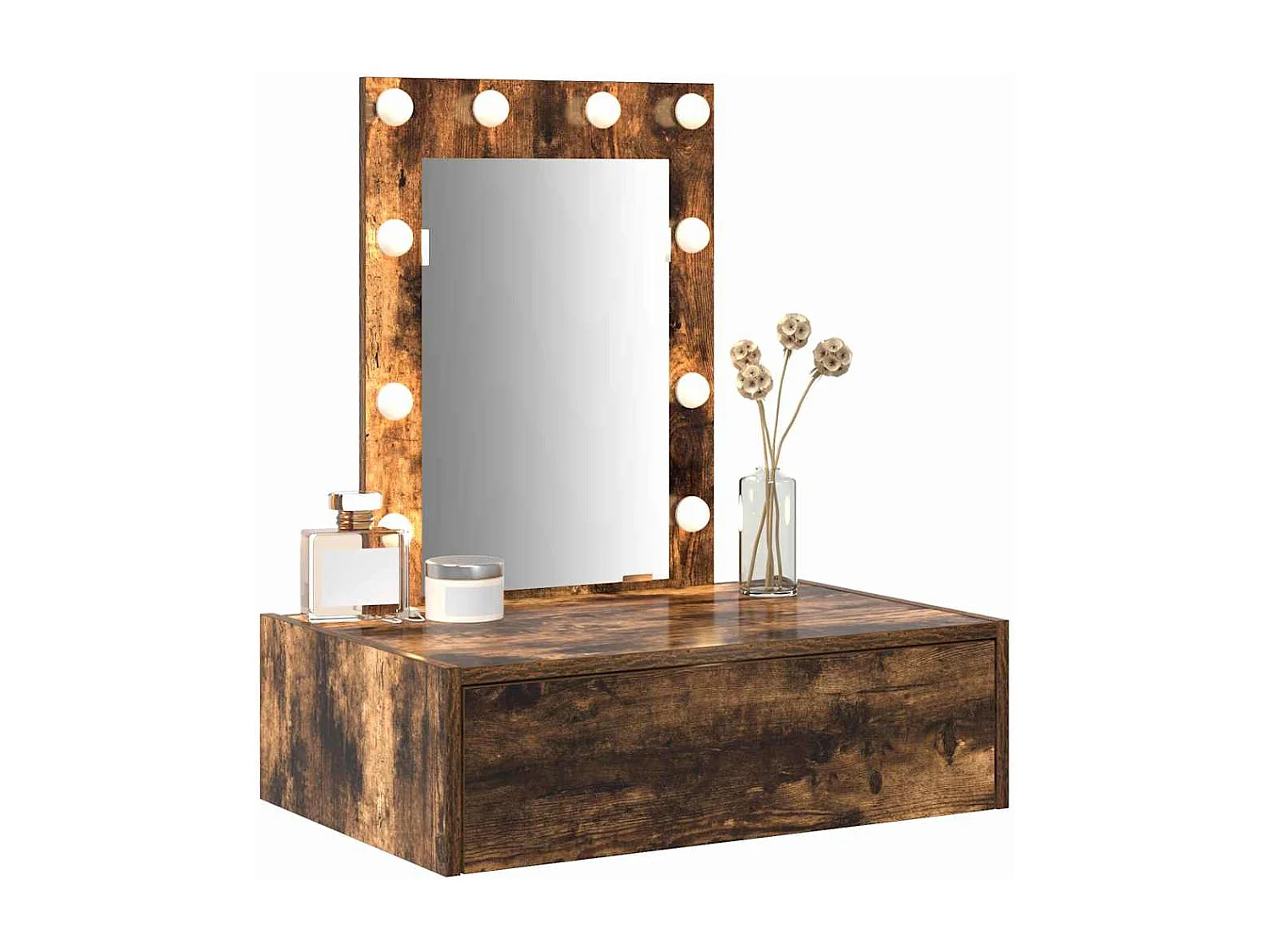 Table de Toilette Marron 60 x 40 x 70 cm Bois d'ingénierie