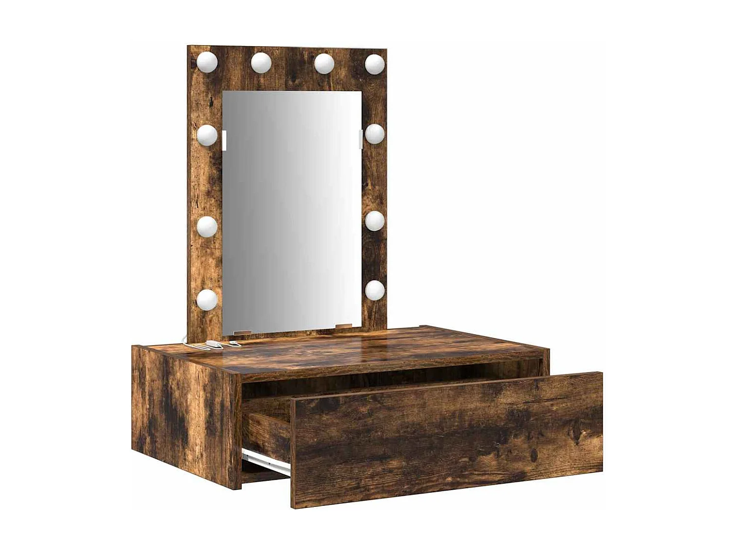 Table de Toilette Marron 60 x 40 x 70 cm Bois d'ingénierie