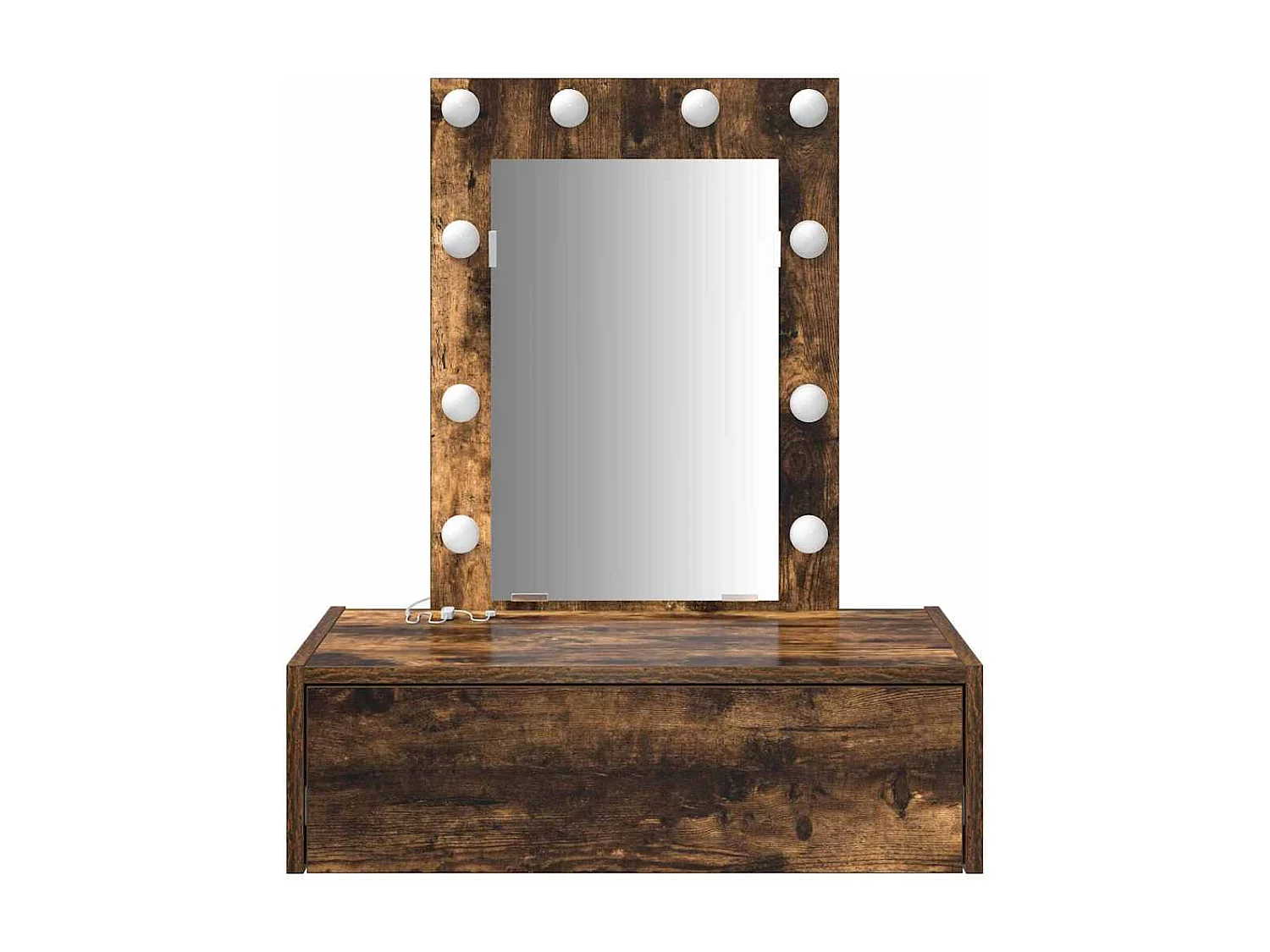 Table de Toilette Marron 60 x 40 x 70 cm Bois d'ingénierie