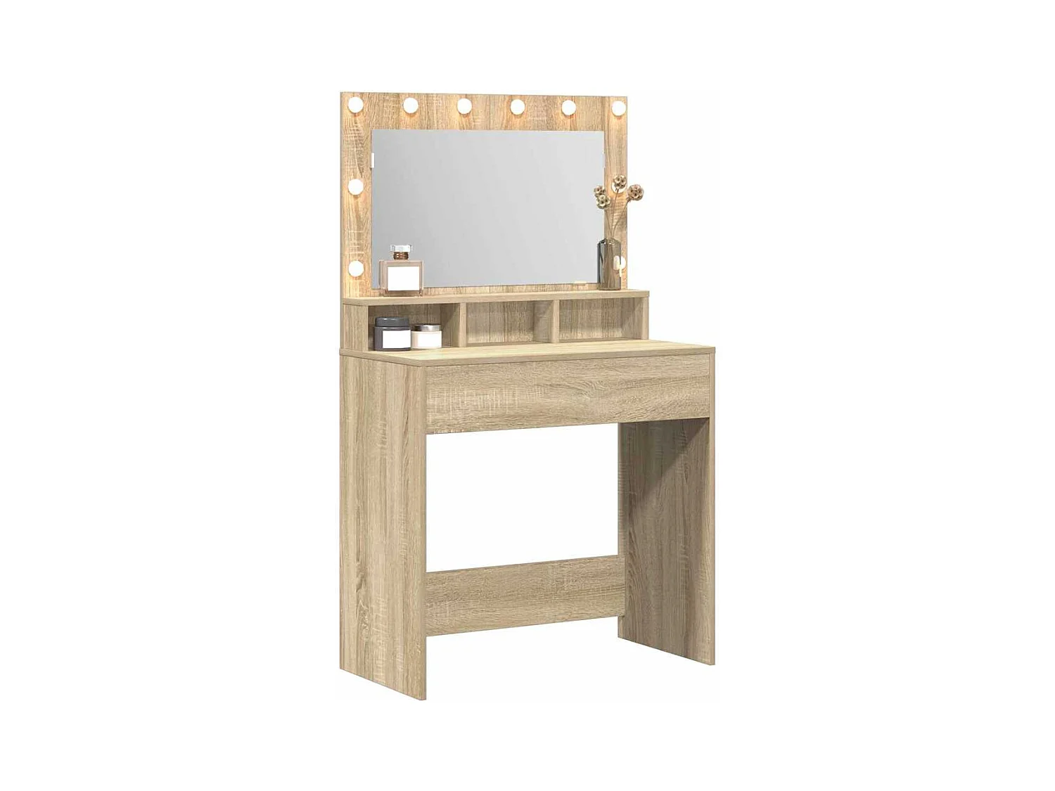 Coiffeuse Chêne sonoma 79 x 41 x 135 cm Bois d'ingénierie