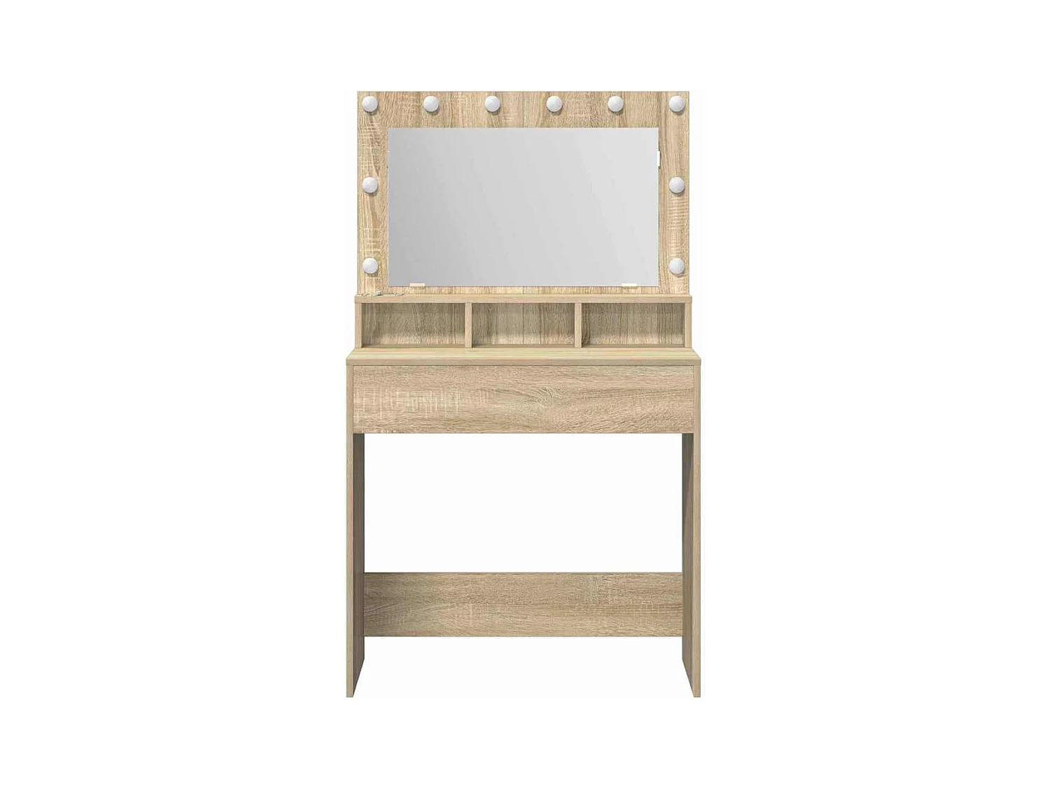 Coiffeuse Chêne sonoma 79 x 41 x 135 cm Bois d'ingénierie