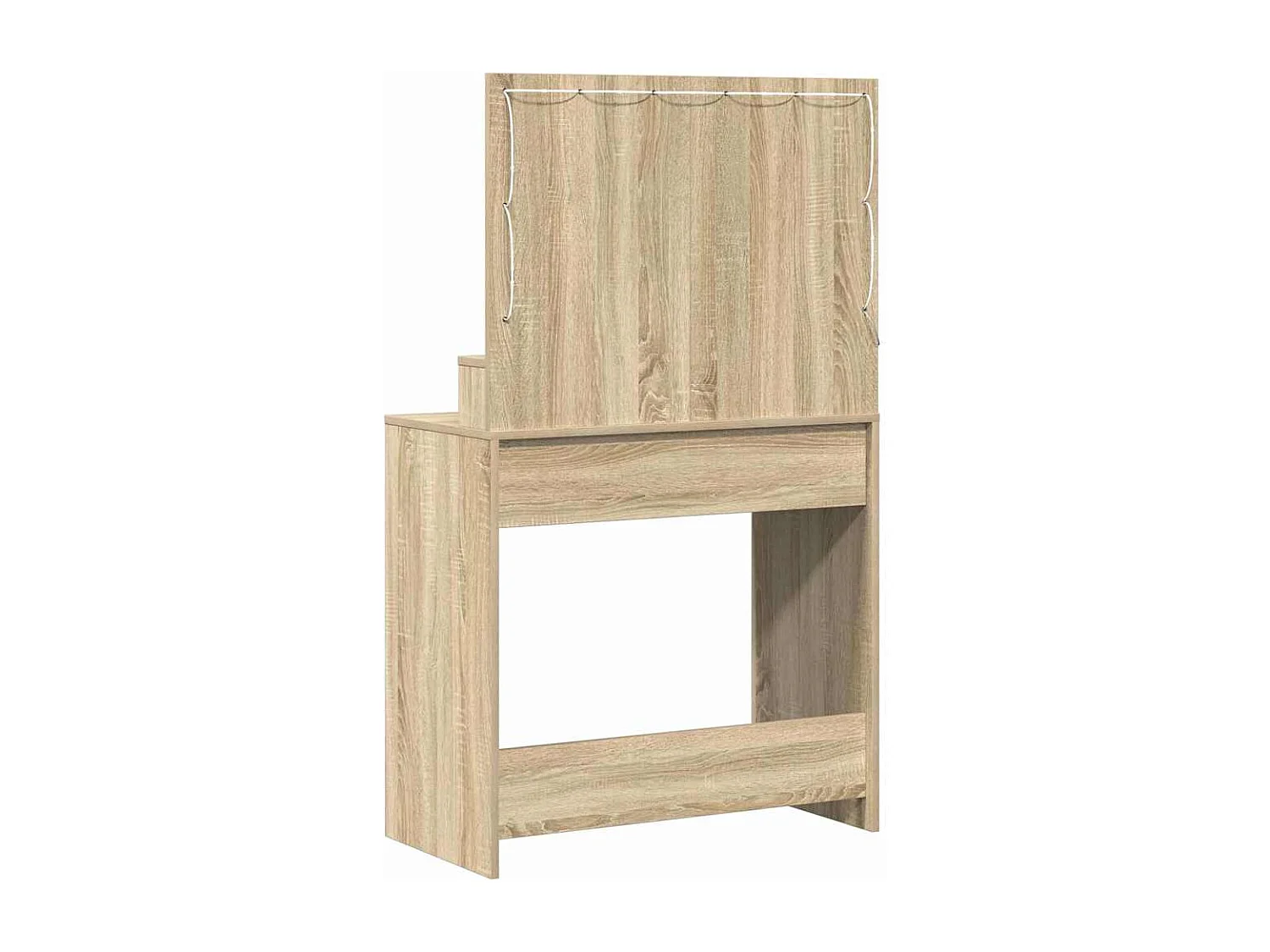 Coiffeuse Chêne sonoma 79 x 41 x 135 cm Bois d'ingénierie