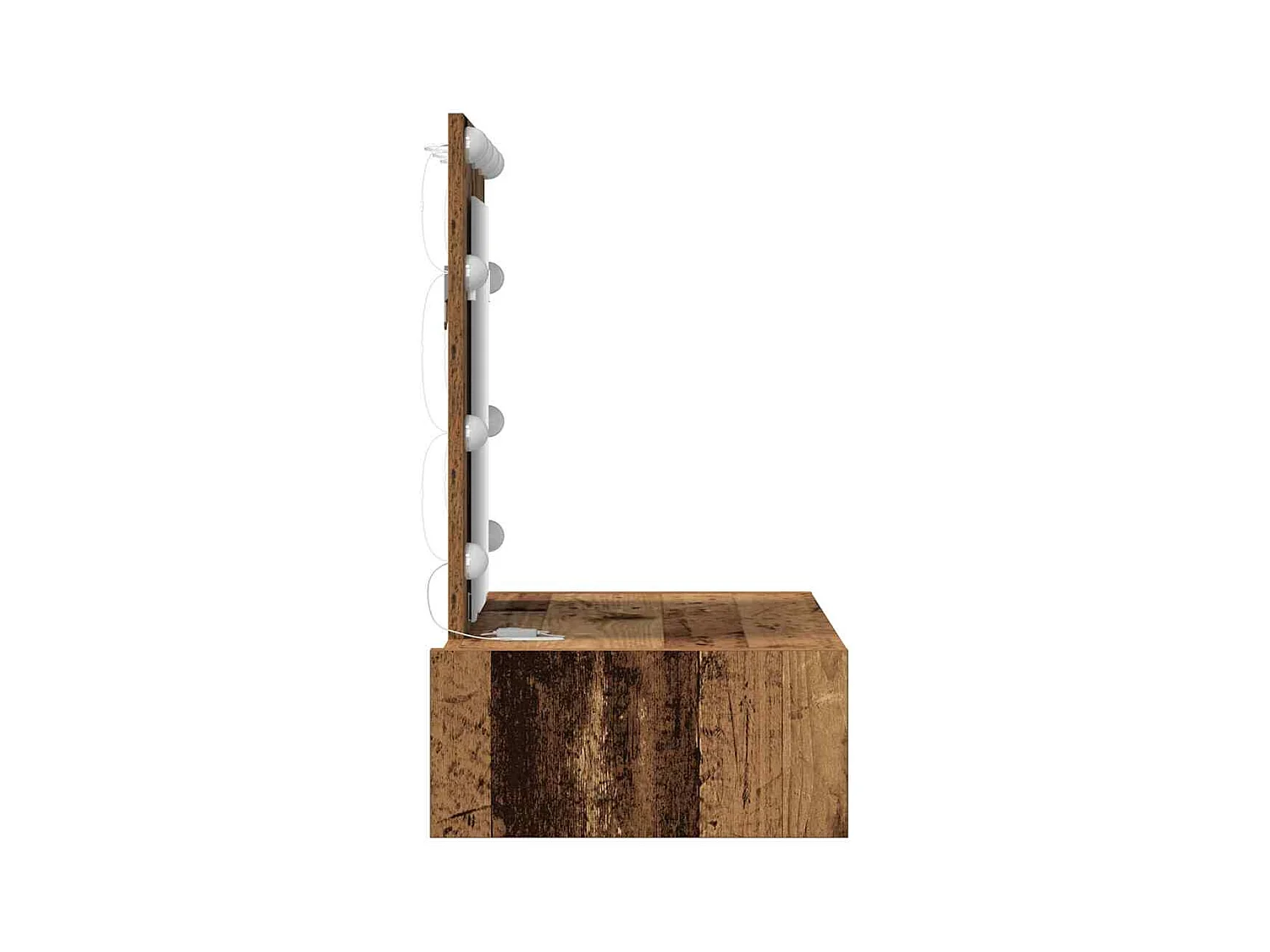 Table de Toilette Marron 60 x 40 x 70 cm Bois d'ingénierie