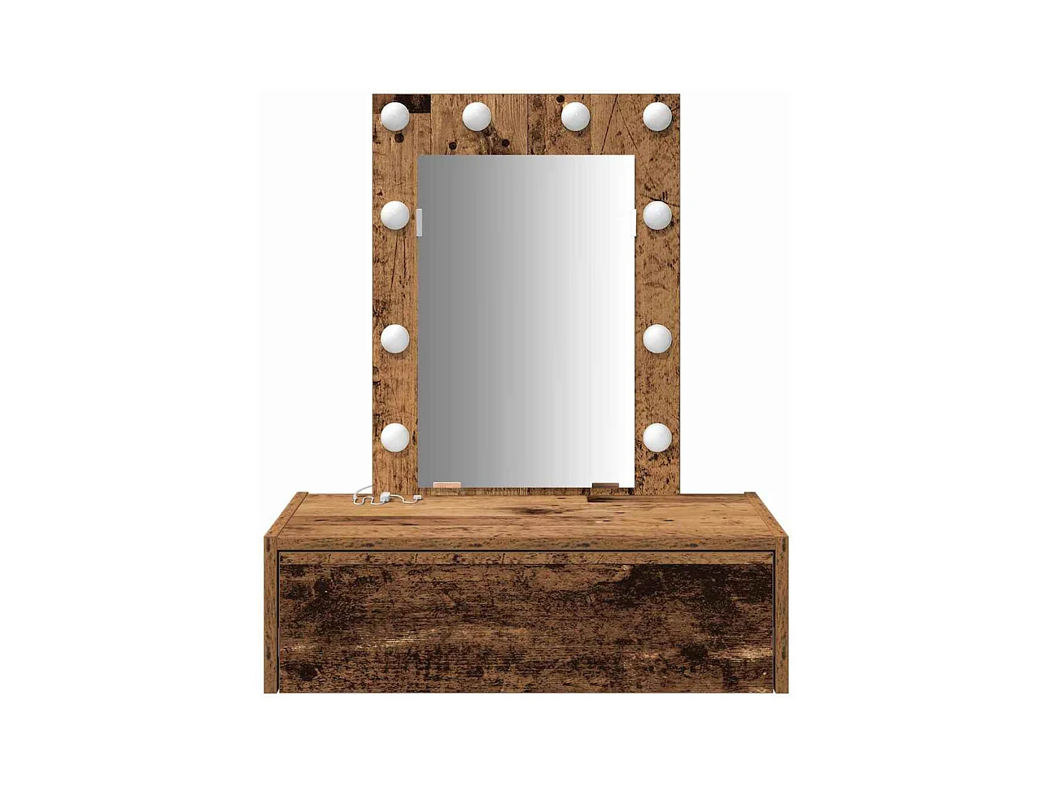 Table de Toilette Marron 60 x 40 x 70 cm Bois d'ingénierie