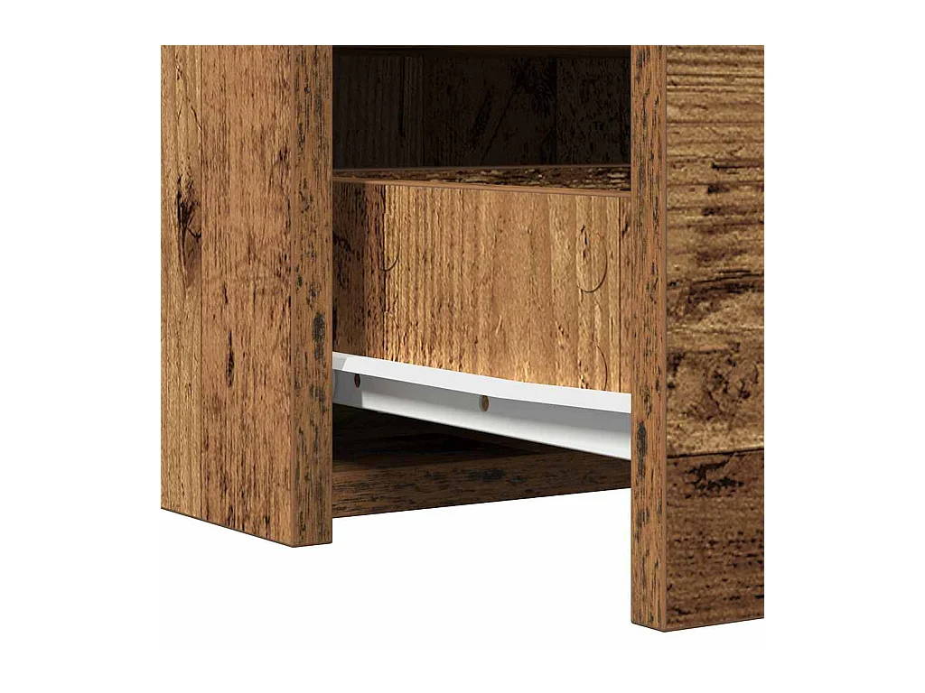 Table de Toilette Marron 60 x 40 x 70 cm Bois d'ingénierie