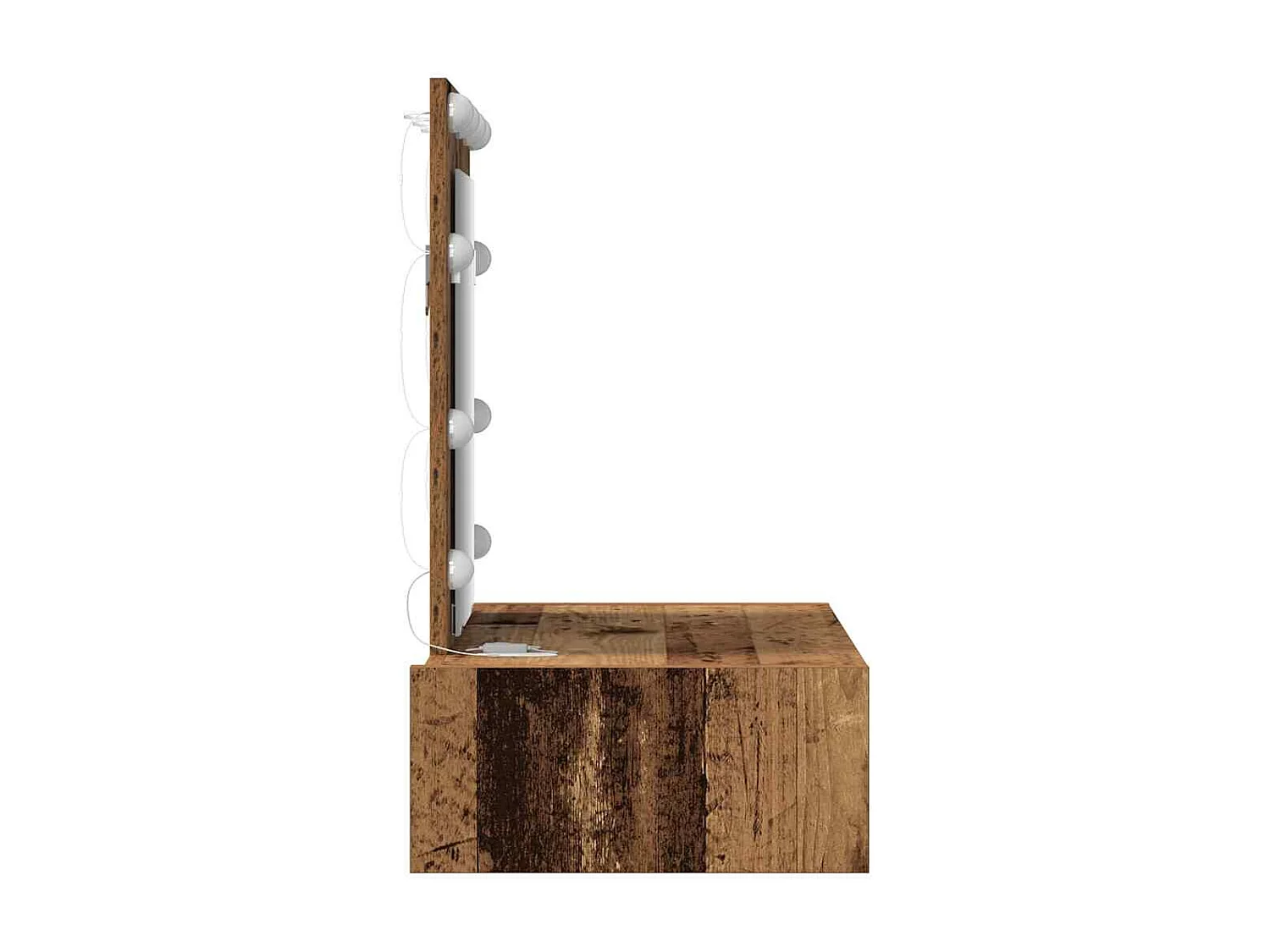 Table de Toilette Marron 60 x 40 x 70 cm Bois d'ingénierie