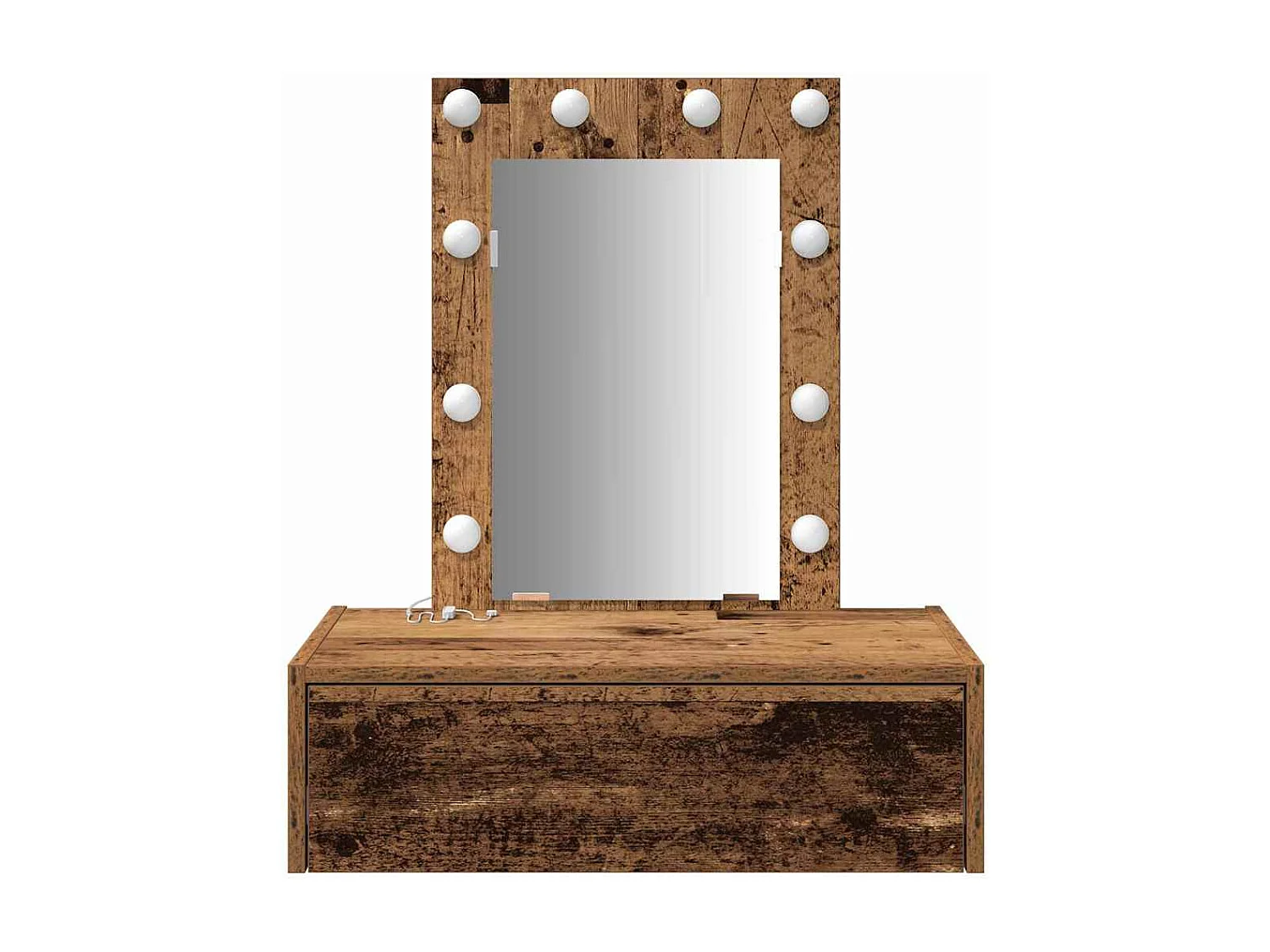 Table de Toilette Marron 60 x 40 x 70 cm Bois d'ingénierie