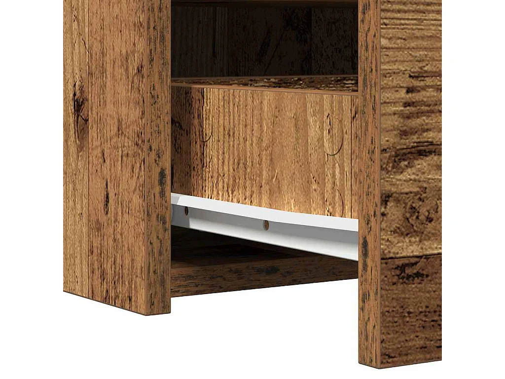 Table de Toilette Marron 60 x 40 x 70 cm Bois d'ingénierie