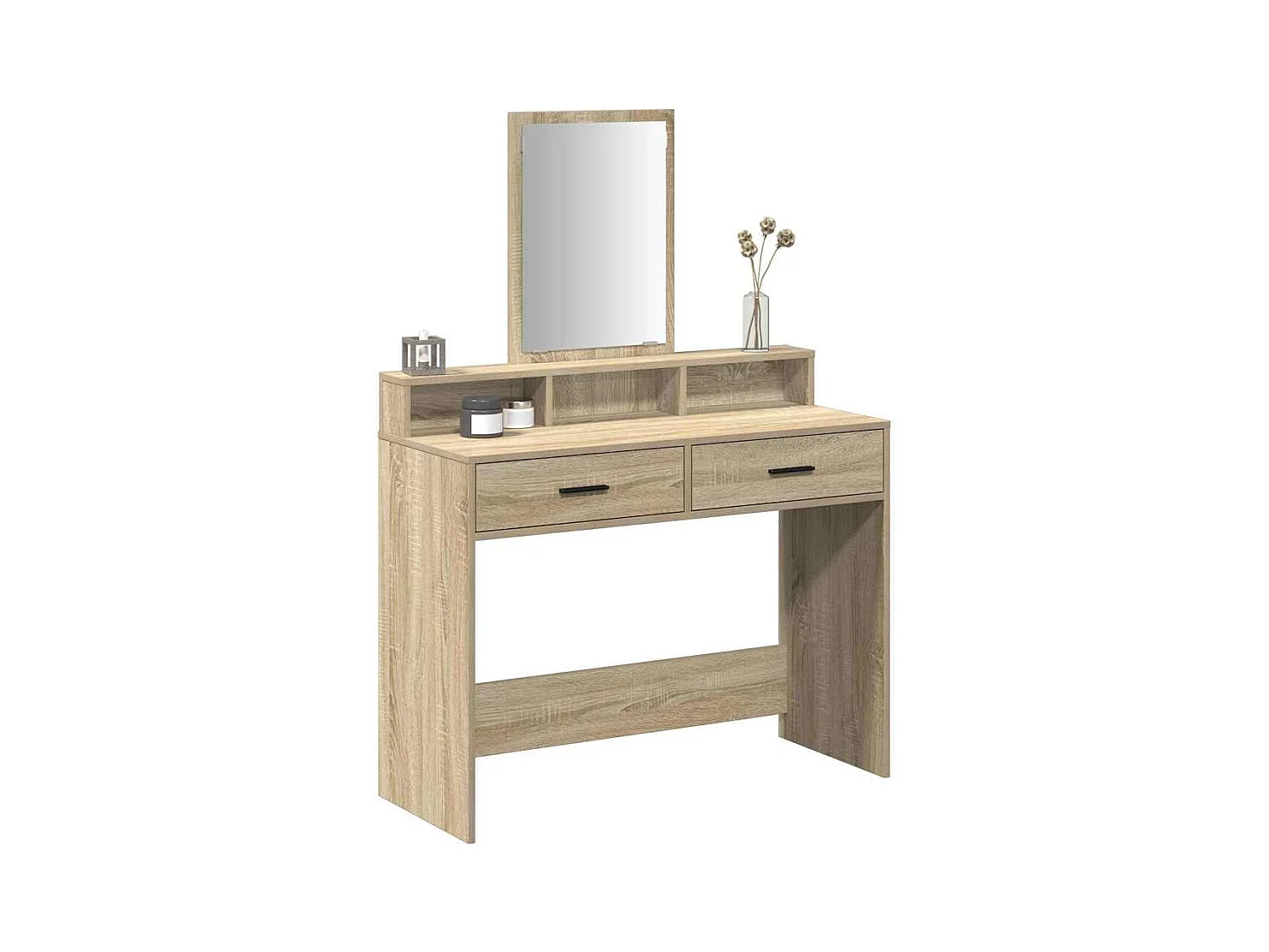 Coiffeuse Chêne sonoma 100 x 41 x 140 cm Bois d'ingénierie