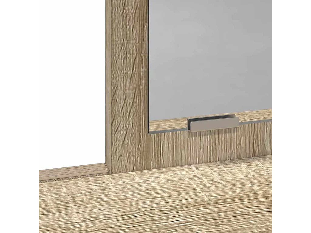 Coiffeuse Chêne sonoma 100 x 41 x 140 cm Bois d'ingénierie