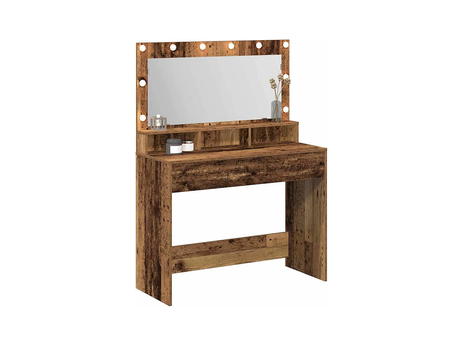 Coiffeuse Bois ancien 100 x 41 x 135 cm Bois d'ingénierie