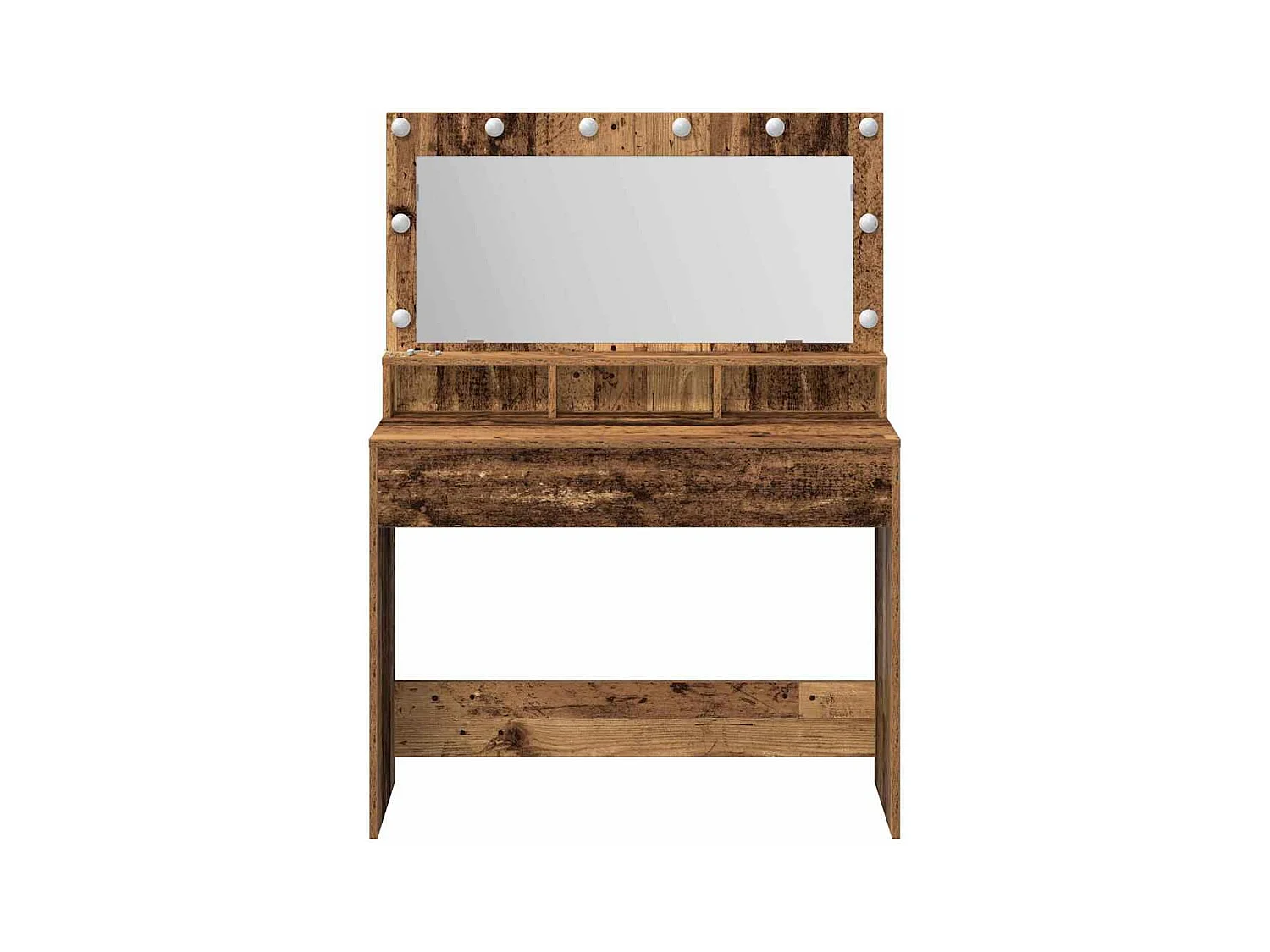 Coiffeuse Bois ancien 100 x 41 x 135 cm Bois d'ingénierie