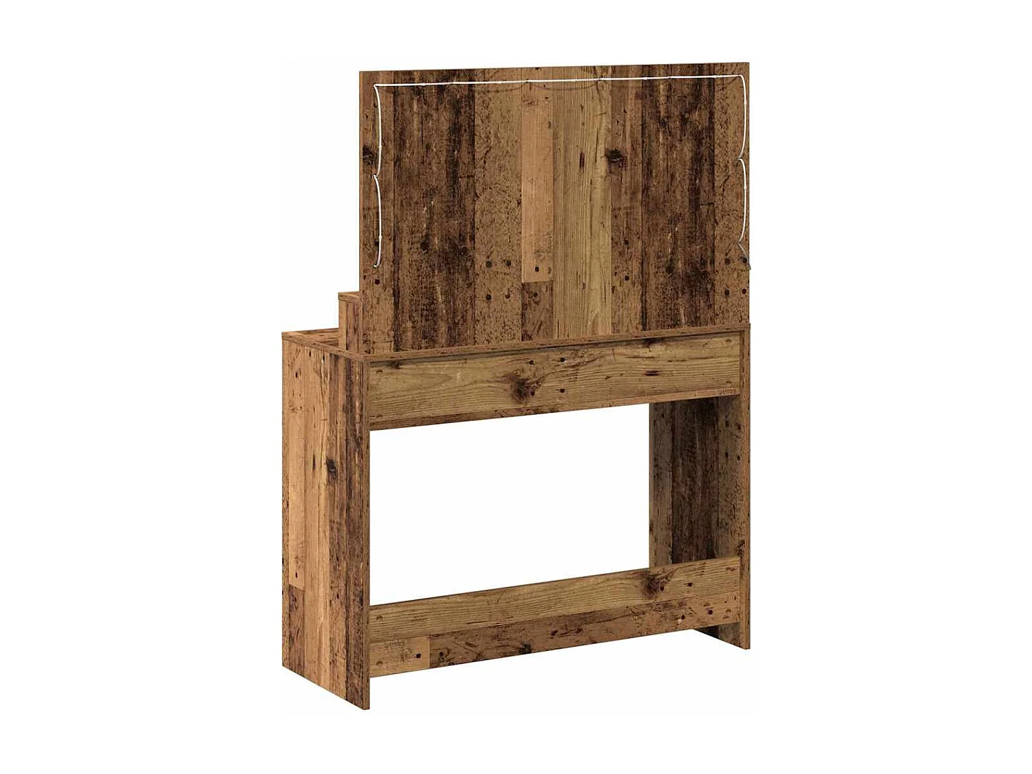 Coiffeuse Bois ancien 100 x 41 x 135 cm Bois d'ingénierie