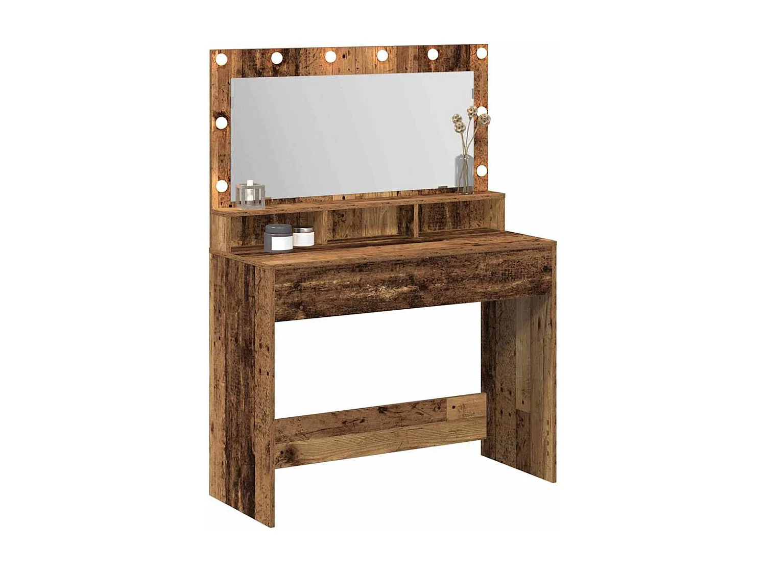 Coiffeuse Bois ancien 100 x 41 x 135 cm Bois d'ingénierie