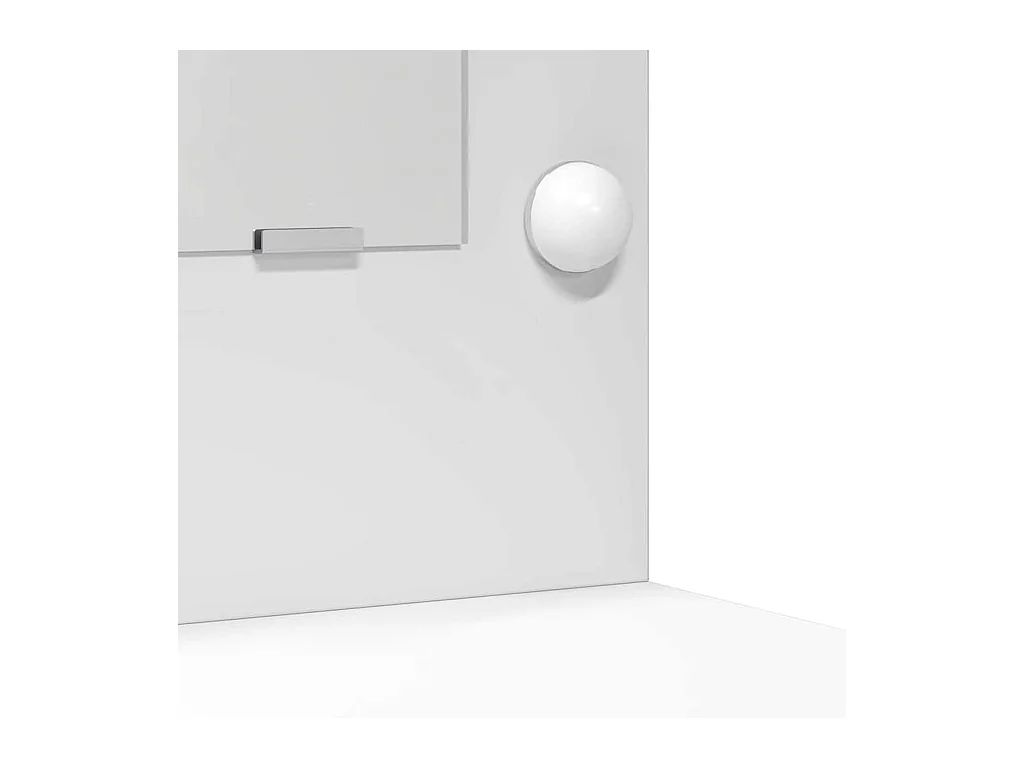 Coiffeuse Blanc 78.5 x 41 x 135 cm Bois d'ingénierie