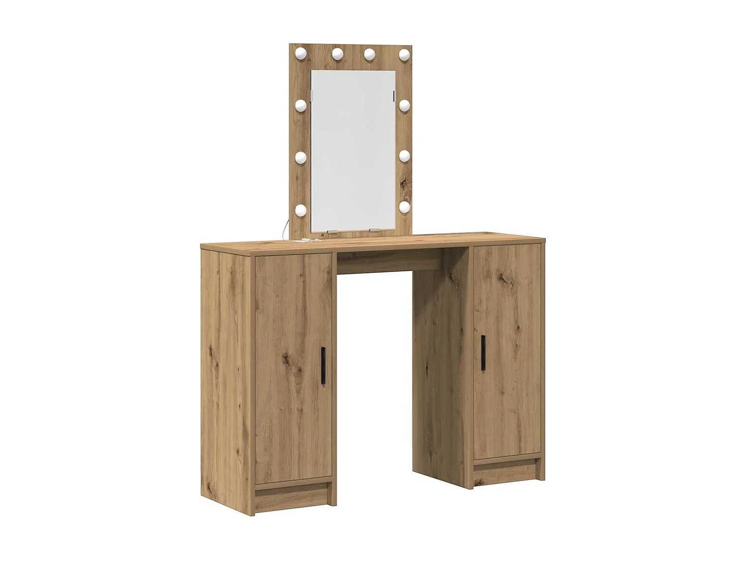 Table de Toilette Marron 102 x 33 x 135 cm Bois d'ingénierie