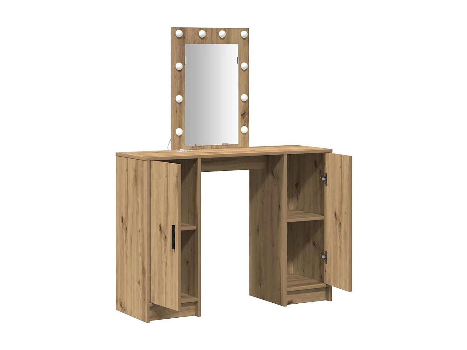 Table de Toilette Marron 102 x 33 x 135 cm Bois d'ingénierie