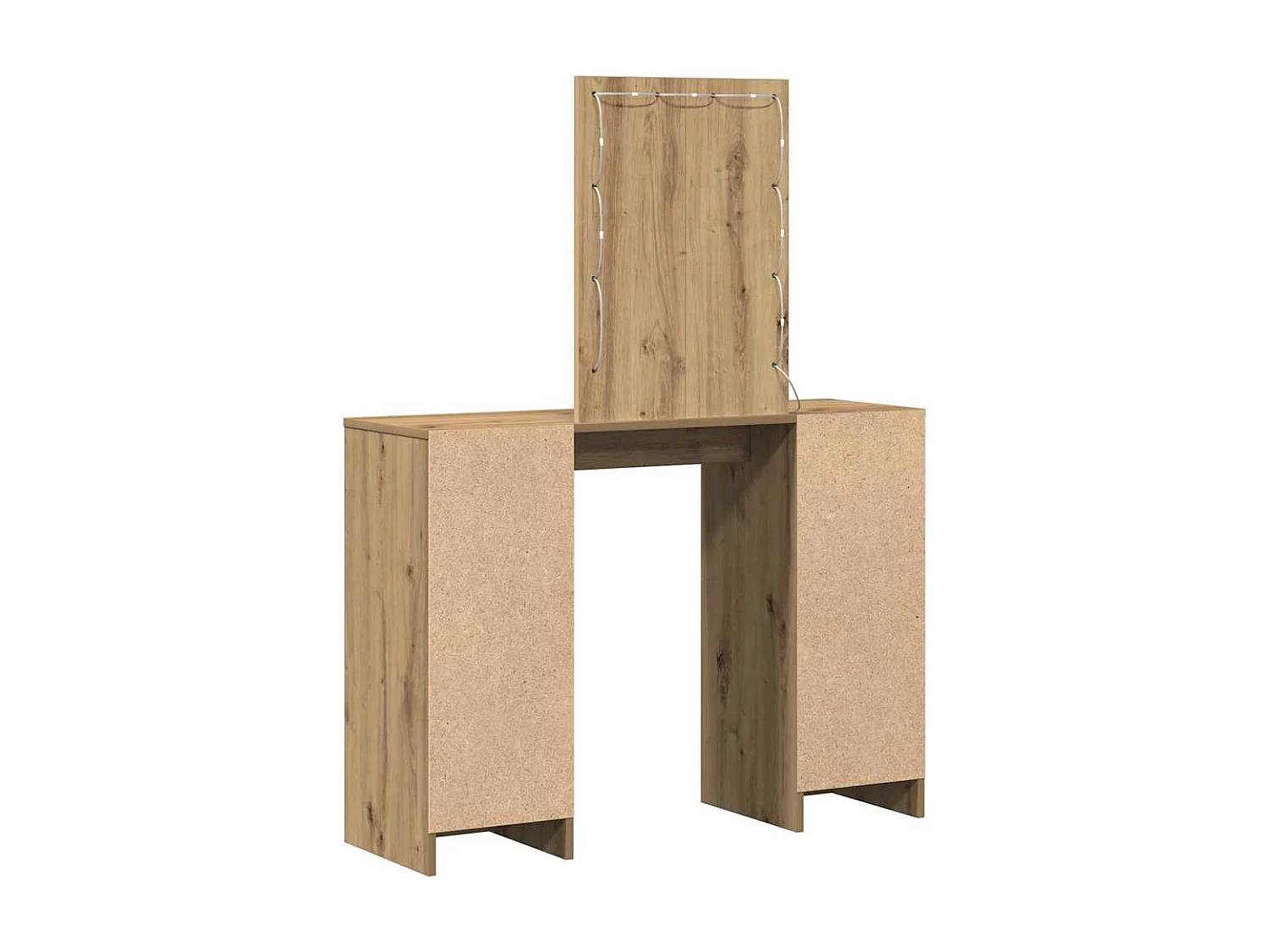 Table de Toilette Marron 102 x 33 x 135 cm Bois d'ingénierie