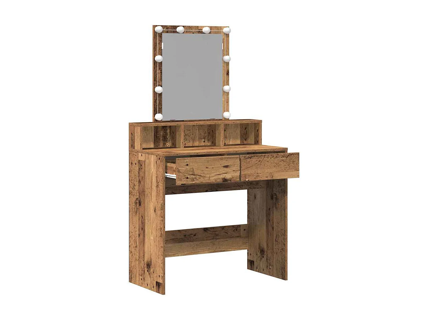 Coiffeuse Bois Ancien 80 x 41 x 144,5 cm Bois d'ingénierie