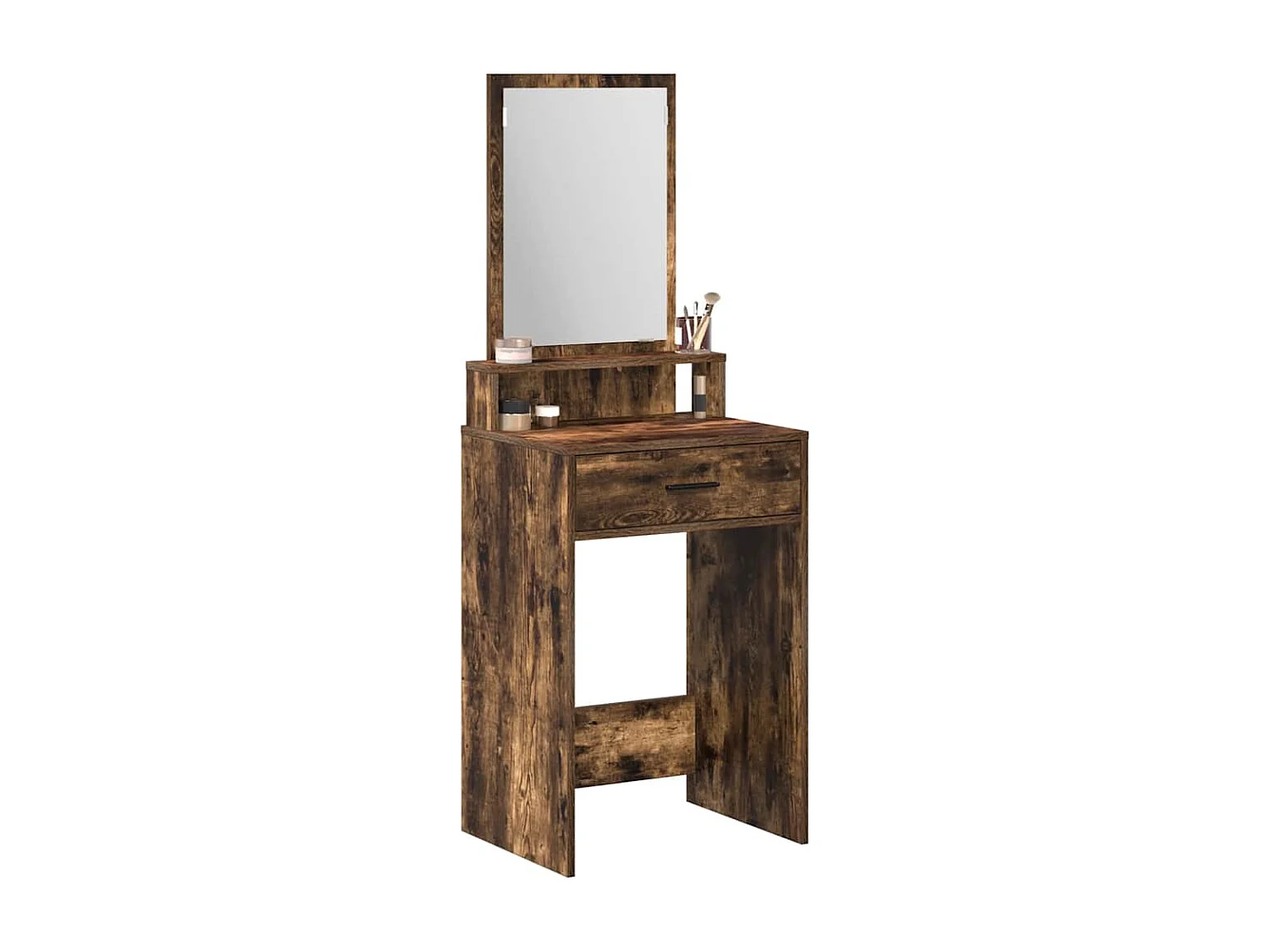 Coiffeuse Chêne fumé 50 x 41 x 140 cm Bois d'ingénierie