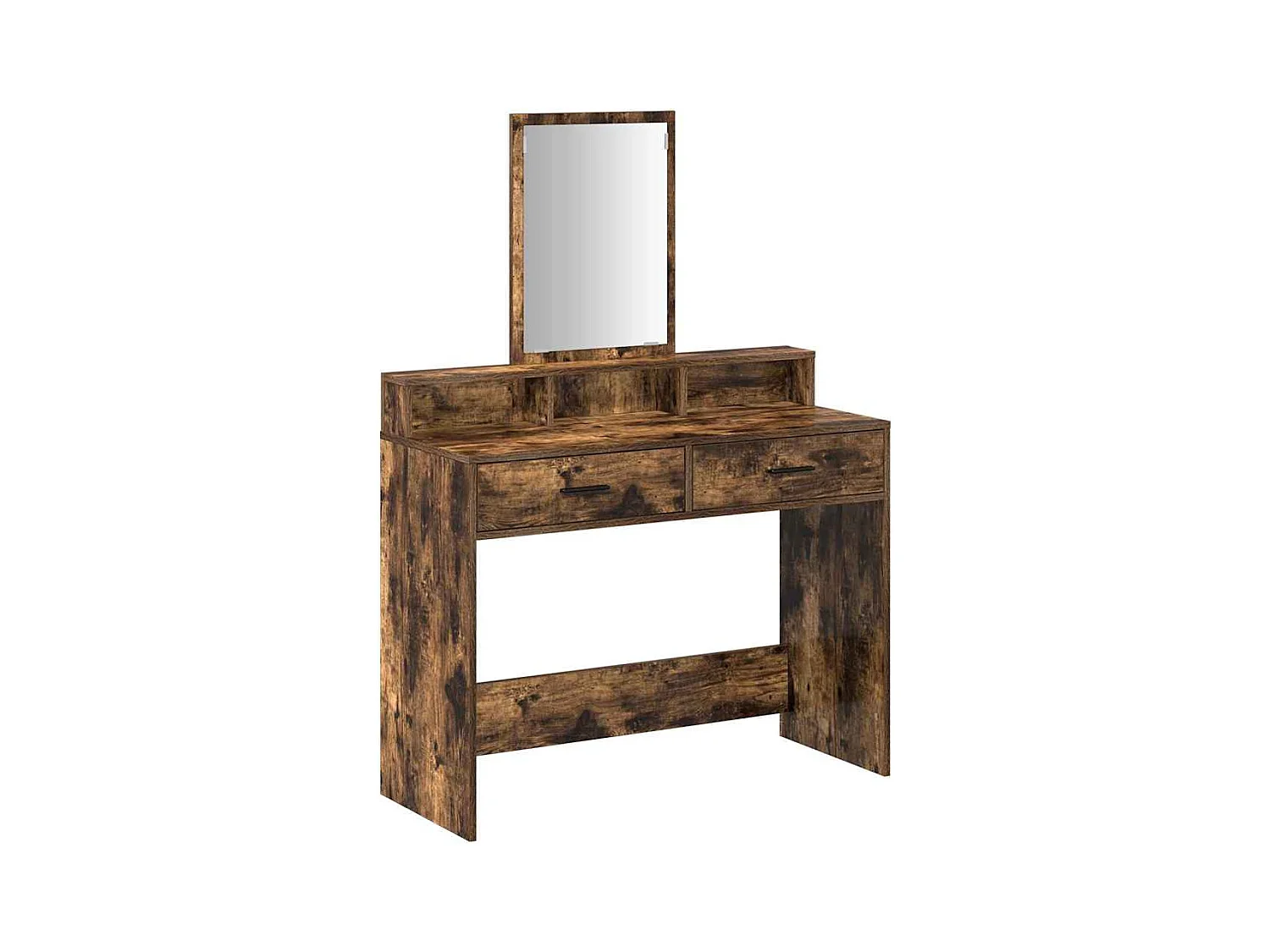 Coiffeuse Chêne fumé 100 x 41 x 140 cm Bois d'ingénierie