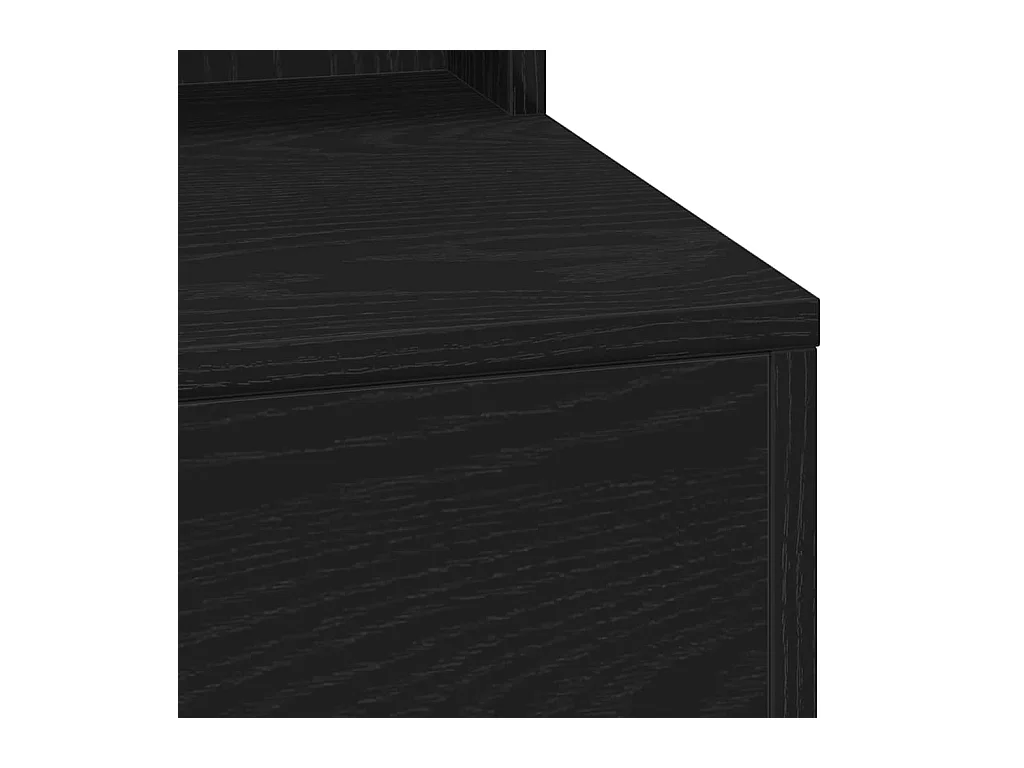Coiffeuse Chêne noir 100 x 41 x 135 cm Bois d'ingénierie