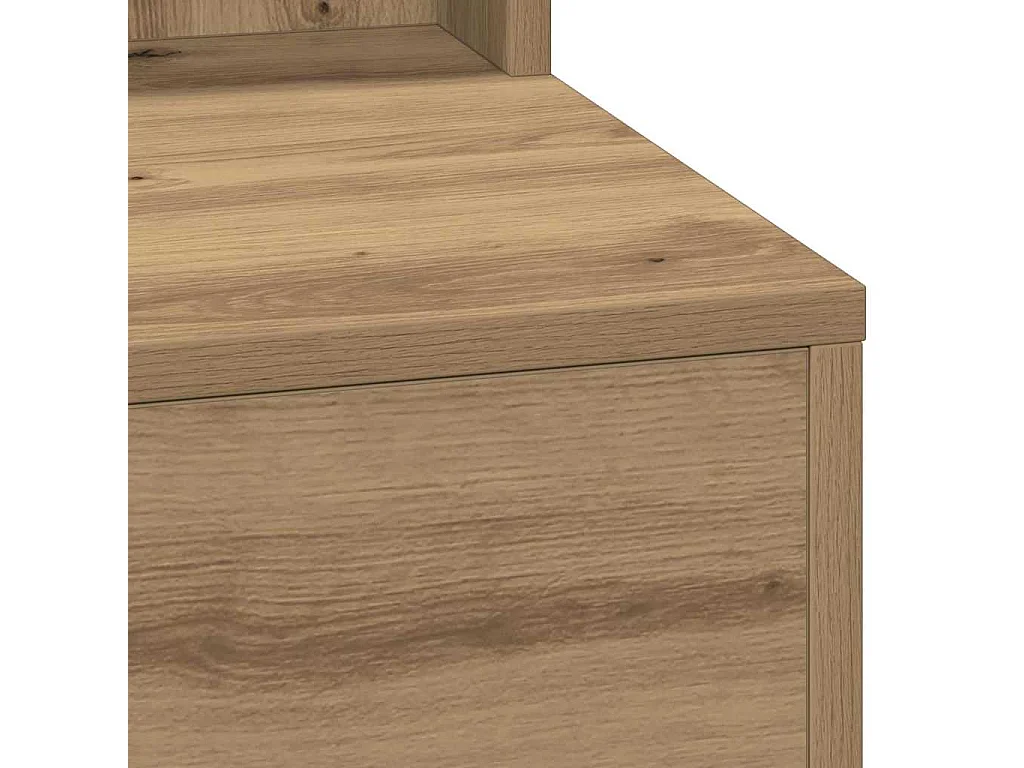 Coiffeuse chêne artisanal 50 x 41 x 135 cm Bois d'ingénierie