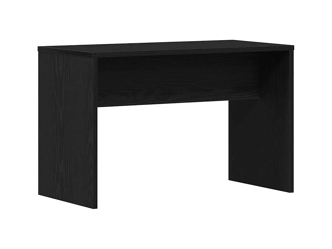 Set da toeletta con cassetto in rovere nero 60 x 40 x 140 cm