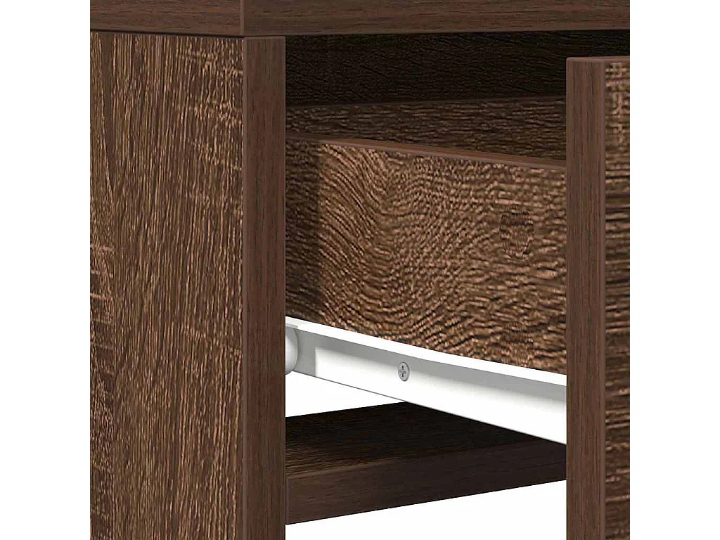 Table de Toilette Marron 50 x 41 x 140 cm Bois d'ingénierie