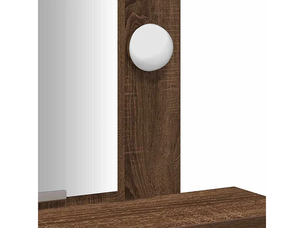 Table de Toilette Marron 50 x 41 x 140 cm Bois d'ingénierie