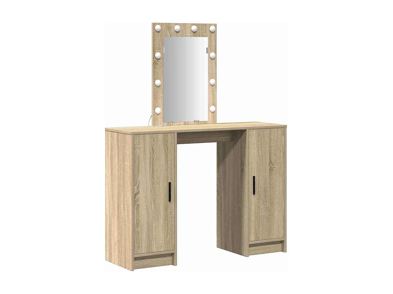 Table de Toilette Marron 102 x 33 x 135 cm Bois d'ingénierie