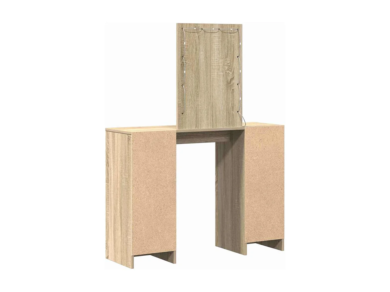 Table de Toilette Marron 102 x 33 x 135 cm Bois d'ingénierie