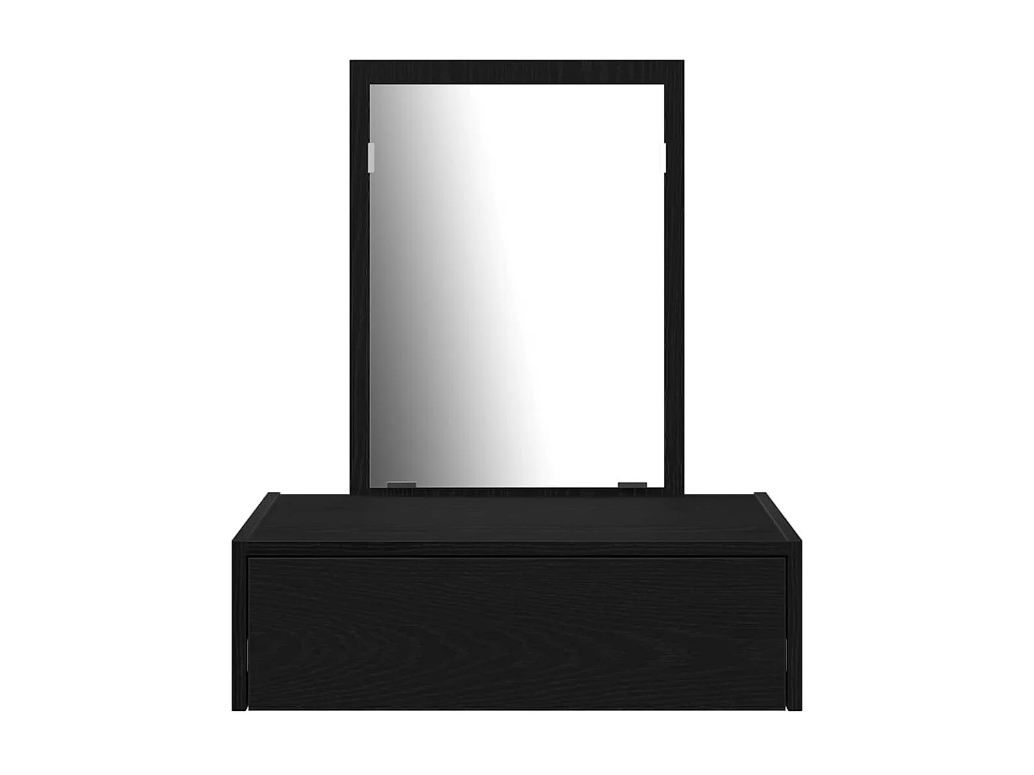 Table de Toilette Noir 60 x 40 x 70 cm Bois d'ingénierie