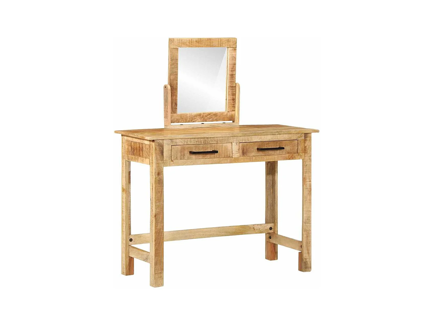 Table de Toilette avec tiroir Marron 100 x 40 x 120 cm