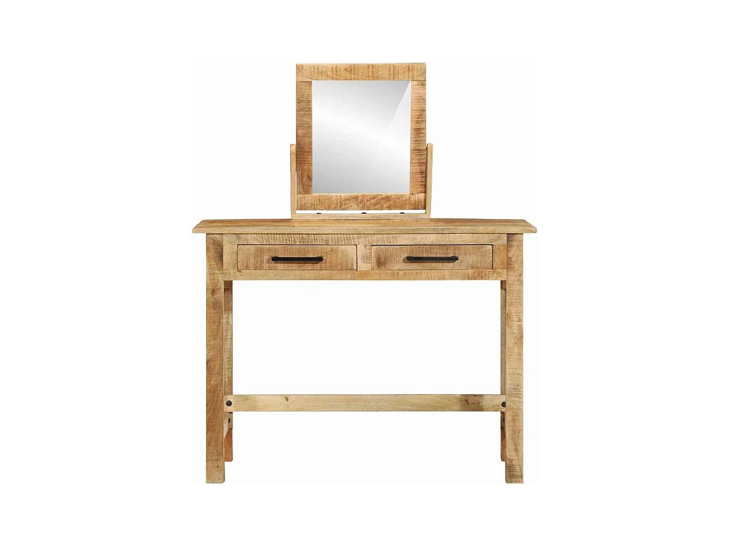 Table de Toilette avec tiroir Marron 100 x 40 x 120 cm