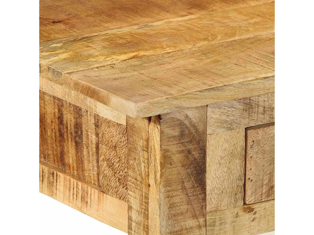 Table de Toilette avec tiroir Marron 100 x 40 x 120 cm