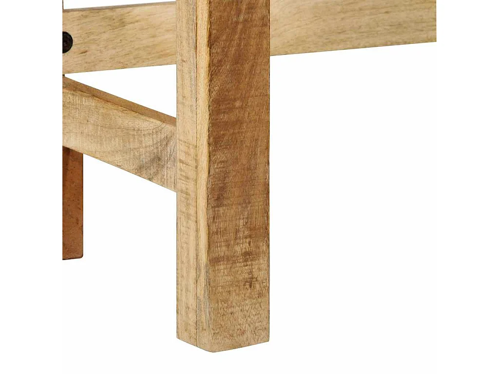 Table de Toilette avec tiroir Marron 100 x 40 x 120 cm