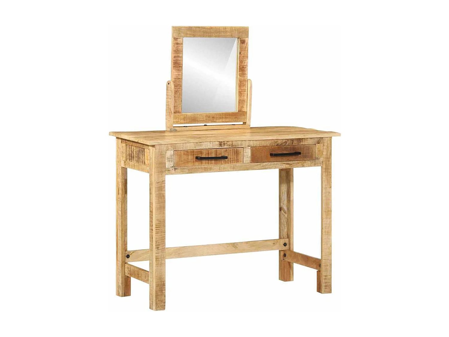 Table de Toilette avec tiroir Marron 100 x 40 x 120 cm