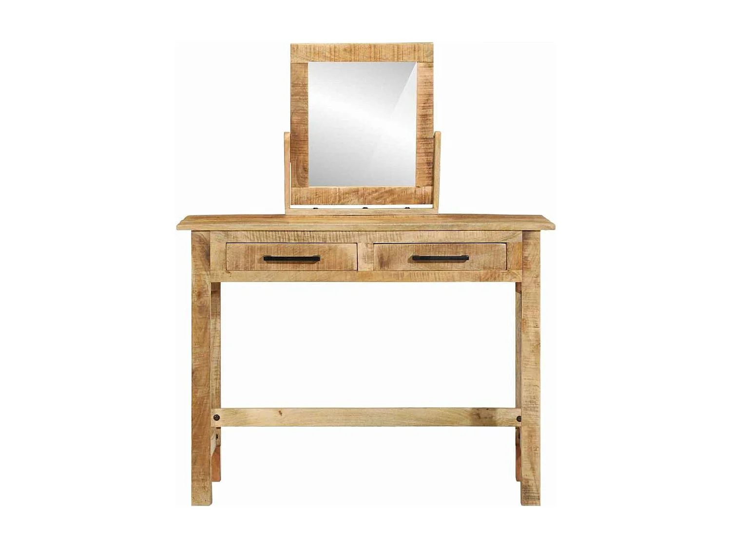 Table de Toilette avec tiroir Marron 100 x 40 x 120 cm