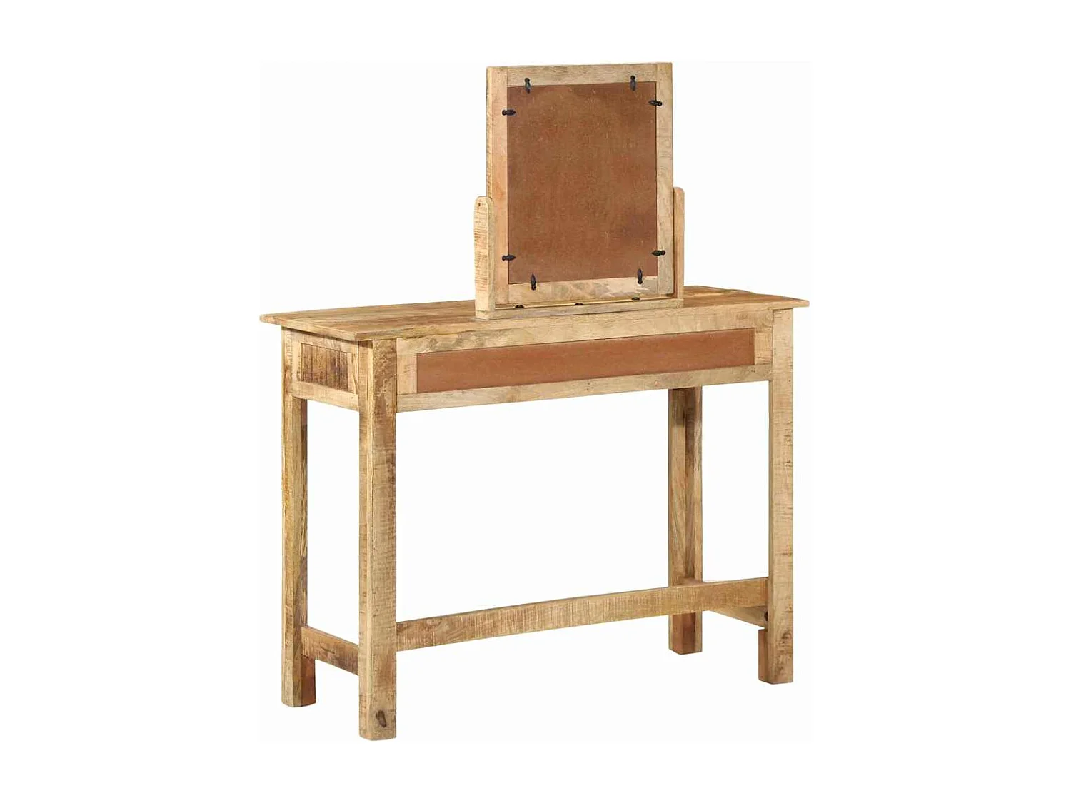 Table de Toilette avec tiroir Marron 100 x 40 x 120 cm