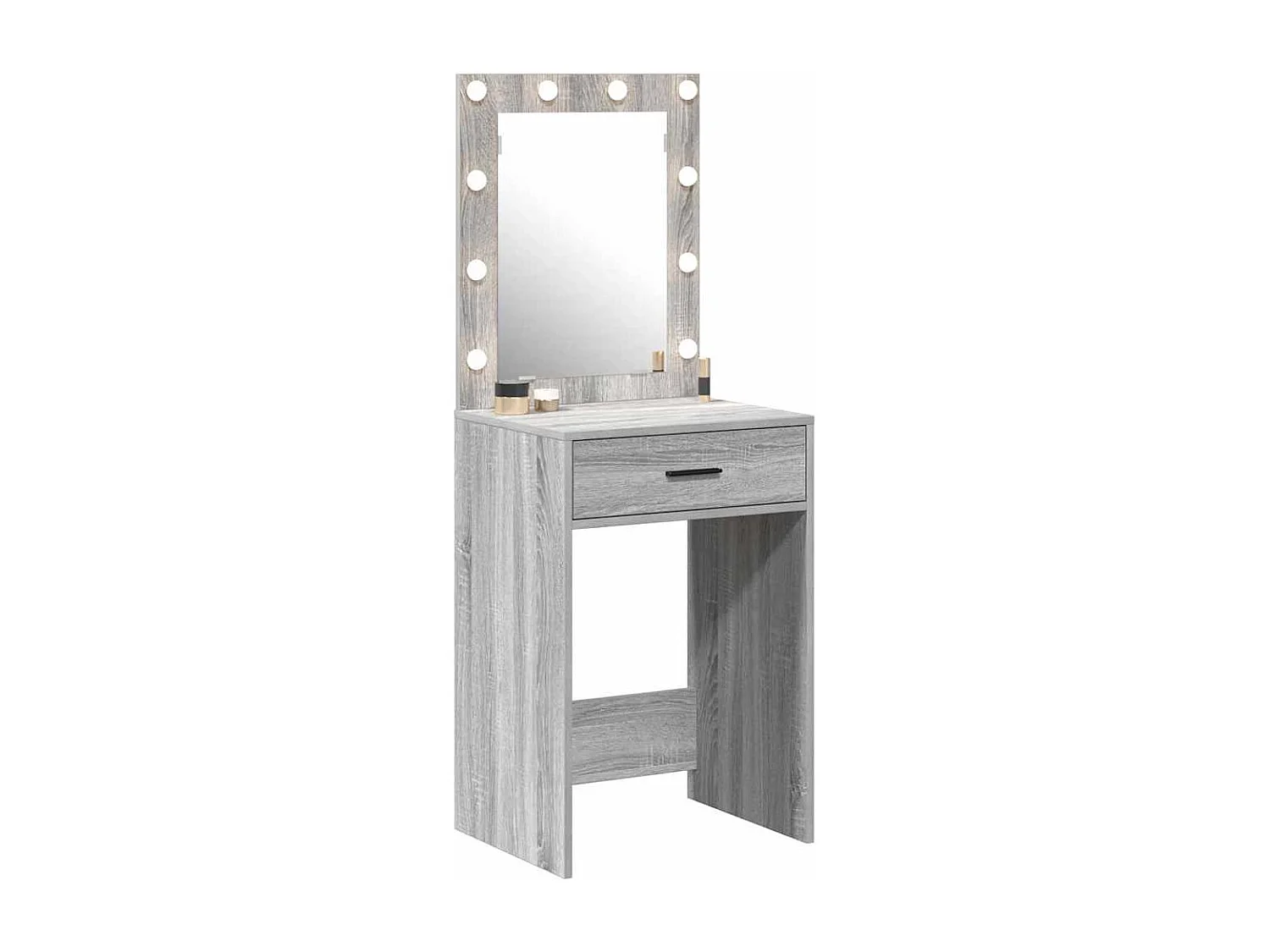 Coiffeuse Gris Sonoma 50 x 41 x 135 cm Bois d'ingénierie