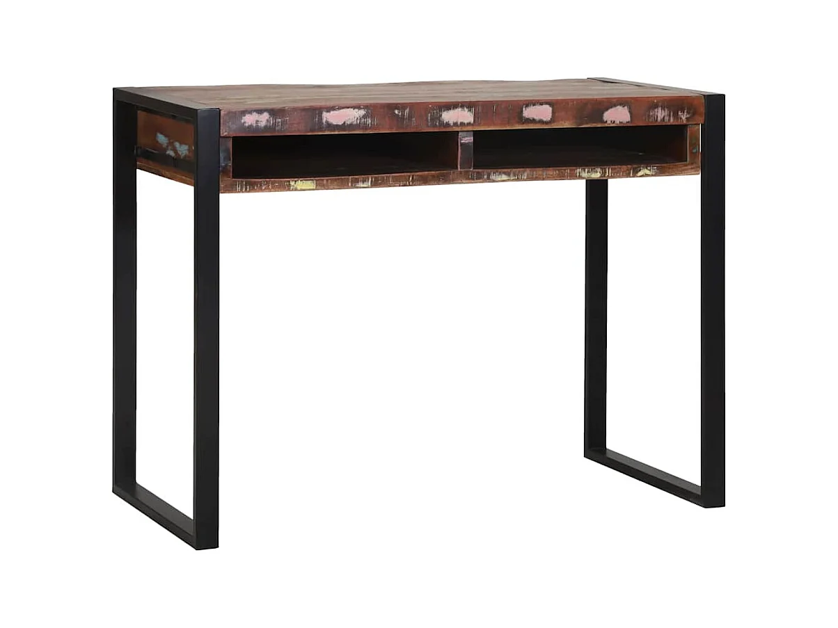 Toletta con ripiano Multicolore Legno massello di recupero