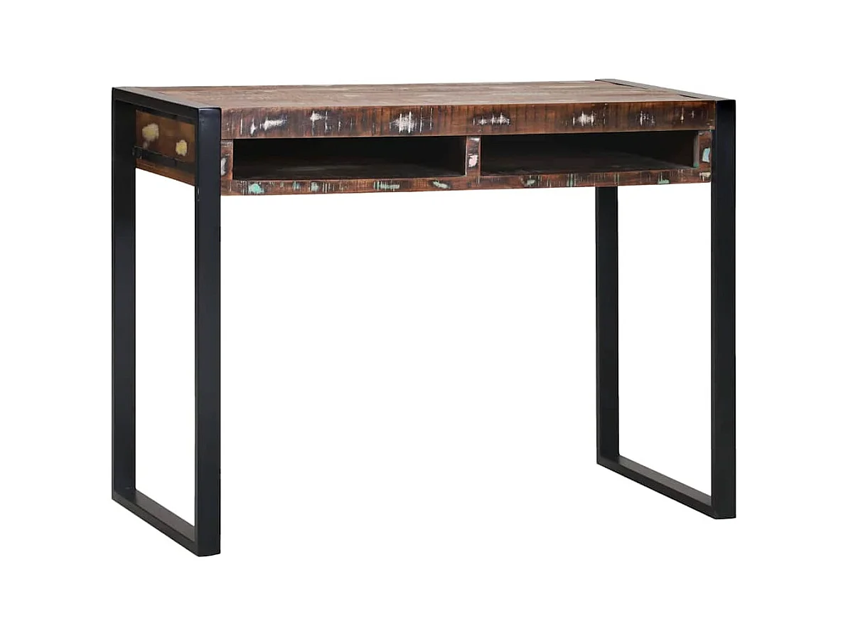 Toletta con ripiano Multicolore Legno massello di recupero