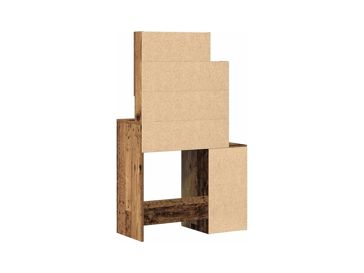 Coiffeuse Bois Ancien 80 x 35 x 132 cm Bois d'ingénierie