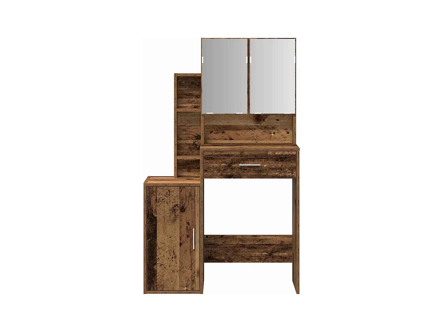 Coiffeuse Bois Ancien 80 x 35 x 132 cm Bois d'ingénierie