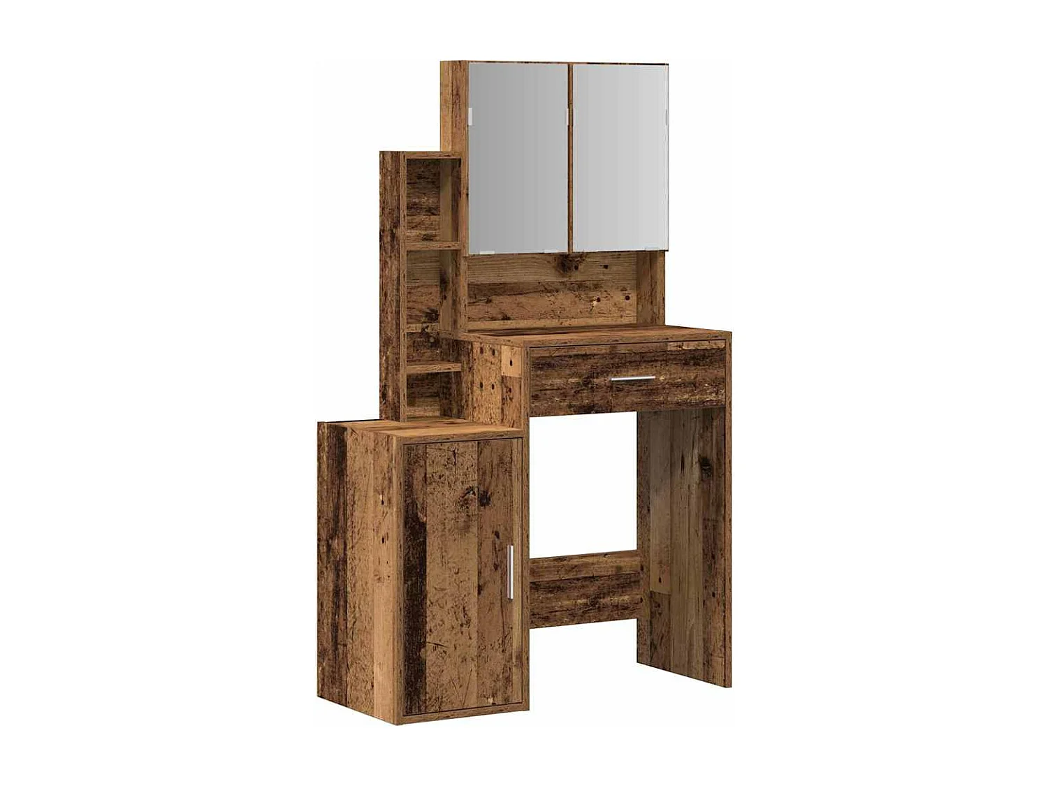 Coiffeuse Bois Ancien 80 x 35 x 132 cm Bois d'ingénierie