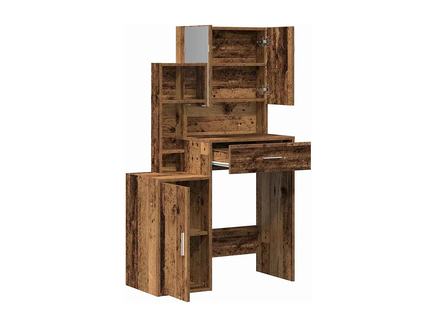 Coiffeuse Bois Ancien 80 x 35 x 132 cm Bois d'ingénierie